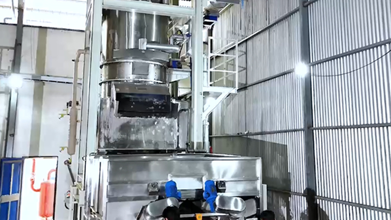 Máquina para hacer tubos de hielo de amoníaco de 95 toneladas/día