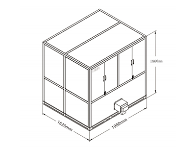 Máquina para Hacer Hielo en Cubos CV3000