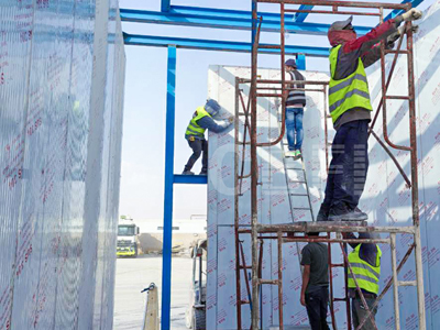 Instalación de almacenamiento de hielo